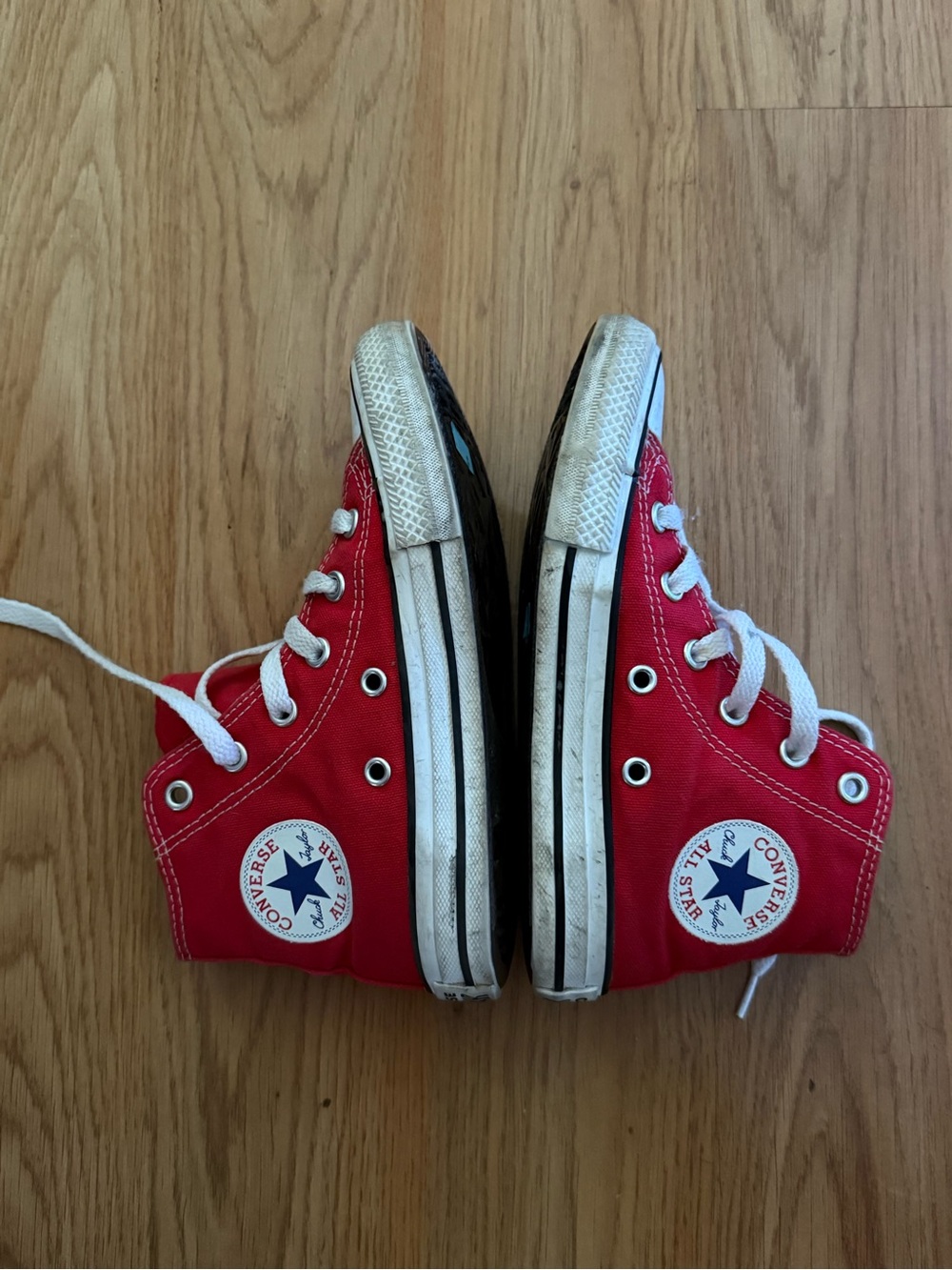 Converse Kids' Red Chuck Taylor All Star High-Top Sneakers 12.5